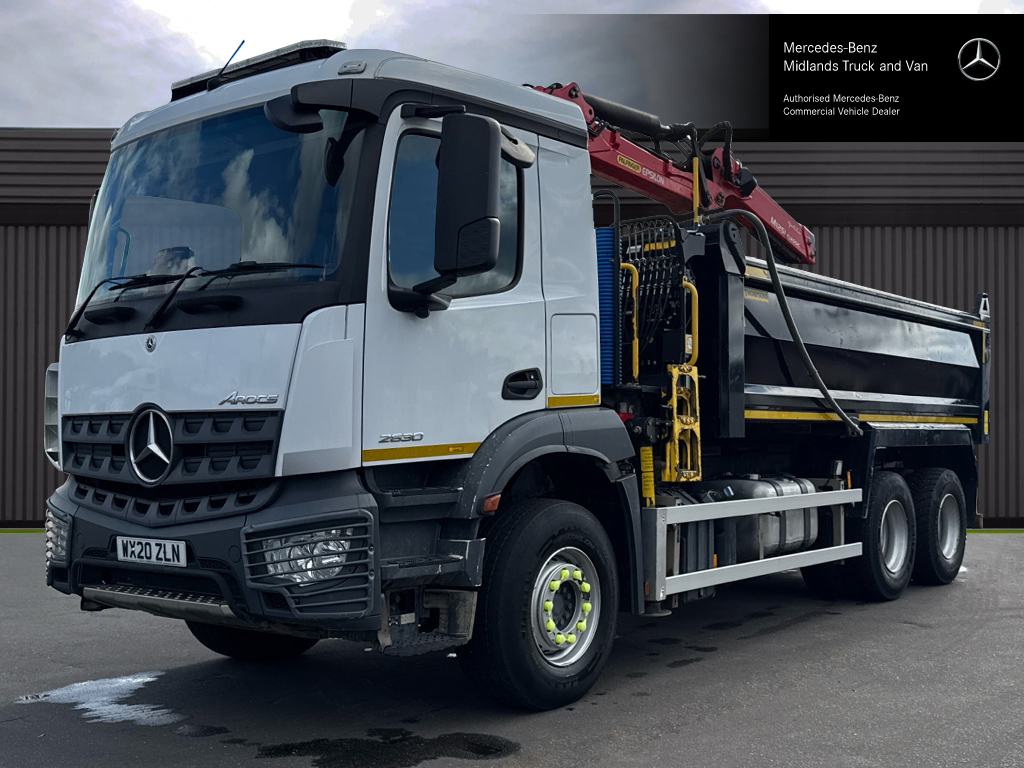 2020 (20) Mercedes-Benz Arocs 2630 Tipper Grab