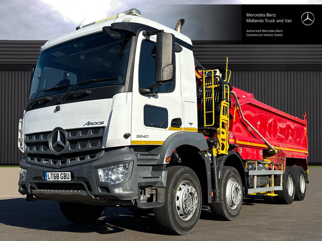 2018 (68) Mercedes-Benz Arocs 3240 Tipper Grab