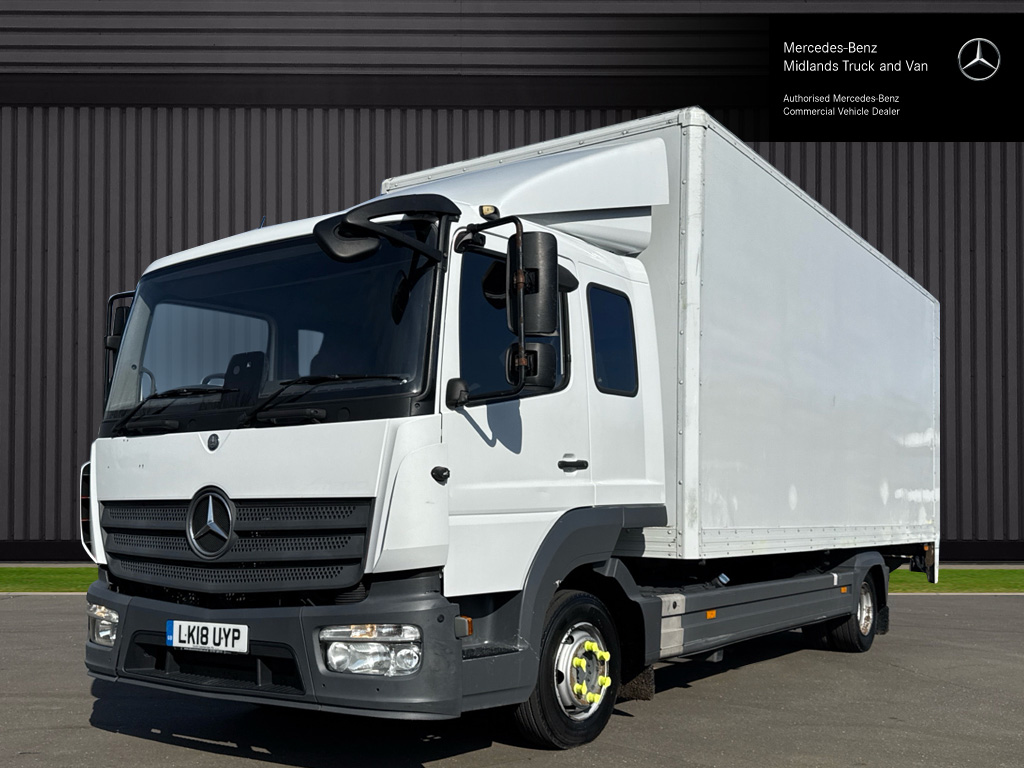 2018/18 Mercedes-Benz Atego 816 Furniture Box 1000kg Taillift 6 Seater